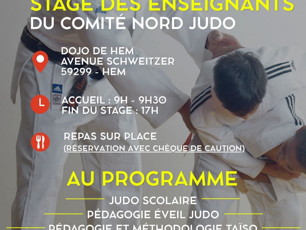 Image de l'actu 'STAGE DES ENSEIGNANTS DU NORD LE 18 OCTOBRE A HEM'