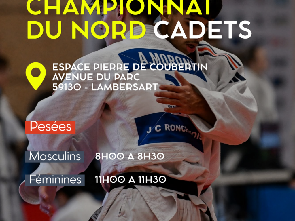 Image de l'actu 'CHAMPIONNAT DU NORD CADETS'