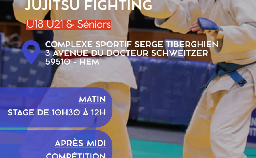 OPEN DU NORD JUJITSU FIGHTING U18 U21 & SENIORS